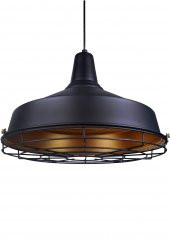SİYAH SARKIT METAL AVİZE lt6 - 1