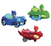 PJ Masks Pijamaskeliler 3 lü Araba Seti - 1