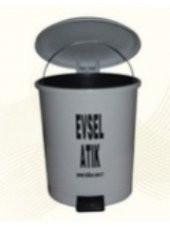 EVSEL ATIK KOVASI 40 LT PEDALLI - 1