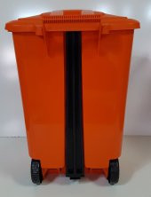 TIBBİ ATIK KOVASI 85 LT PEDALLI TEKERLEKLİ - 4