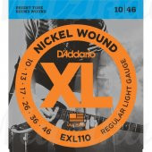 Orjinal Daddario EXL110 Elektro Gitar Tel Takımı + 2 Adet  Pena Hediyeli - 1