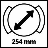 Einhell CE-CB-18/254 Lİ Solo Akülü Polisaj Makinesi (Akü ve Şarj Cihazı Dahil Değildir.) - 2