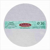 20 cm Pres Kompozit Yuvarlak Tuval - 1