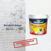 Marshall Maximum Silikonlu İpek Mat İç cephe boyası 7,5 lt/10 kg - 3