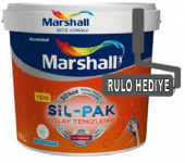 Marshall SİL-PAK Silinebilir İç Cephe Boyası 7,5 lt/10 kg - 1