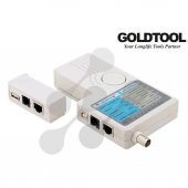 Goldtool KT101 Profesyonel Network Kablo Test Cihazı - 1