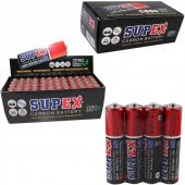 Supex R03 Çinko 60lı İnce Kalem Pil - 1