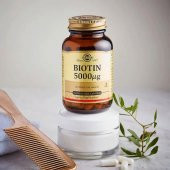 Solgar Biotin 5000 mcg 50 Kapsül thumbnail 4