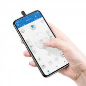 Baseus R01 IP Telefon IR remote control Gümüş Siyah - 3