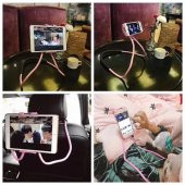 Telefon,Tablet Tutucu - Film İzle -Görüntülü Konuş - Oyun Oyna - 11