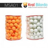 Masa Tenisi Topu (ping Pong) Topu ( Özel Taşıma Çantalı ) - 100 - 1