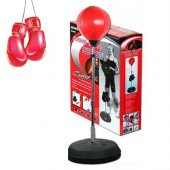 Boks Standı Pencikbol Topu Refleks Topu Boks Eldiveni thumbnail 2