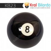 Belçika Tek Top Siyah No:8 - 1