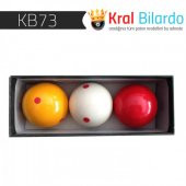 Karambol Topu Bilardo Top Set Benekli - 1