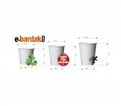 4 Oz Logo Baskılı Karton Bardak (2000 adet) - 2