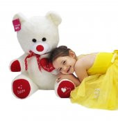 ŞOK FİYAT+ 5 RENK SEÇENEĞİ Peluş Ayı Seni Seviyorum Kalp Yastıklı Oyuncak Ayıcık 50 Cm - 8