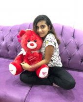 ŞOK FİYAT+ 5 RENK SEÇENEĞİ Peluş Ayı Seni Seviyorum Kalp Yastıklı Oyuncak Ayıcık 50 Cm - 10