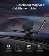 Mıknatıslı Araç Içi Telefon Tutucu Cep Telefonu Tutacağı Metal - 1
