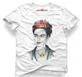 Tshirthane Frida Kahlo Unisex Kalıp Tişört Erkek Tshirt - 1