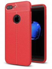 iPhone 8 Plus Kılıf Kap Nish Silikon Kapak + Kırılmaz Cam Ekran Koruyucu - 2