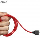 Lopard Rope Apple iPhone Sağlam Şarj Kablosu Lightning Kablo 120cm - 3