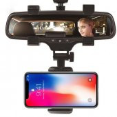 Evrensel Telefon Navigasyon Araç Ayna Tutucu - 1