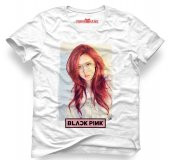 Tshirthane Black Pink Rose Tişört Erkek Tshirt - 1
