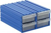 SEMBOL PLASTİK SET300 4 ÇEKMECELİ PLASTİK ÇEKMECELİ KUTU - 1