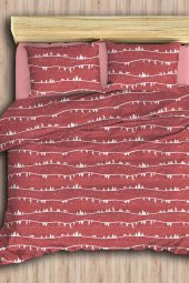 Lady Moda Karaca Çift Kişilik Flanel (Pazen) Nevresim Takımı - 1