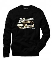 Tshirthane vw volkswagen golf gti Sweatshirt Uzunkollu - 1