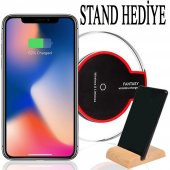 iPhone 8 Wireless Şarj Kablosuz Cihazı Aleti - 1