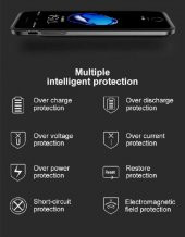 iPhone 6S Plus Baseus Ample Bataryalı Şarjlı Kılıf Koruyucu Kapak 360°0 Mah - 5
