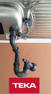 TEKDEKOR TEKA EBM 45 - İNFANT OD EVYE ORJİNAL SİFON TAKIMI - 1