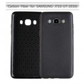 Samsung Galaxy J5 2016 Kılıf Lopard Karbon Silikon Kapak Arka Koruma - 2