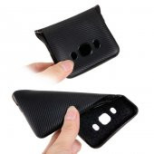 Samsung Galaxy J5 2016 Kılıf Lopard Karbon Silikon Kapak Arka Koruma - 6