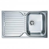 TEKA PRİNCESS 50 MİKRO KETEN SOL EVYE 50X86 SİFON DAHİL - 1