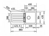 TEKA KEA 45BTG TE GRANİT EVYE SİYAH RENK 86X43,5 KUMANDALI SİFON - 3