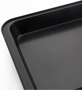 Nehir Mutfak Teflon Dikdörtgen 42 cm Fırın Tepsi ,Yuvarlak Fırın Tepsisi - 2