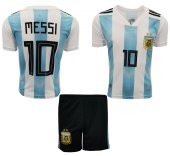 ÇOCUK FUTBOL FORMA VE ŞORT ARJANTİN MESSİ 2018-2019 SEZON - 1