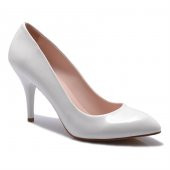 41-42-43 Numara Stiletto Büyük Numara Bayan Ayakkabı - 6 Renk - 4