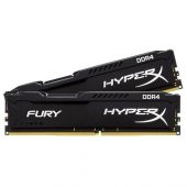 Kingston Hyperx Fury Black 8Gb(2X4Gb) 2400Mhz Ddr4 Ram (Hx424C15Fbk2/8) - 1
