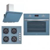Çetintaş Evii Yeni Seri Mavi Ankastre Set (BGR5237E FIRIN+BGR848C - 1