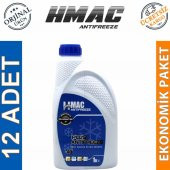 H-Mac Antifriz -40 Derece 1 Lt Uzun Ömürlü (12 Adet) - 1