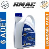 H-Mac Antifriz -40 Derece 3 Lt Uzun Ömürlü Antifiriz (6 Adet) - 1