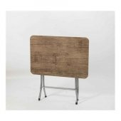 Teknor Ahşap Antik 40X60 Katlanır Ders &Çalışma - Yemek Masası - 1