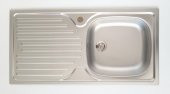 TEKA EVYE İNFANT OB PASLANMAZ ÇELİK SOL 86X44 SİFON DAHİL - 1
