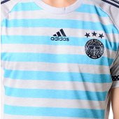 adidas Fb 15 Away Ss Erkek Gri/Turkuaz Fb Forma AN8119 - 5