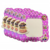 25 Adet Pembe Kız Çocuk Magnet Fotoğraf Çerçevesi, Hediyelik - 1