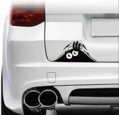 Bakan Adam Oto Sticker,Bagajdan Bakan Göz Araç,Araba Sticker - 1