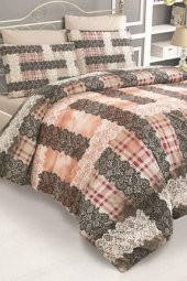 Belenay çift kişilik uyku seti lace bej - 1